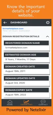 Domain Age Checker android App screenshot 9