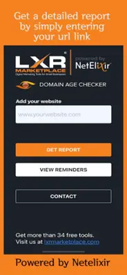 Domain Age Checker android App screenshot 11