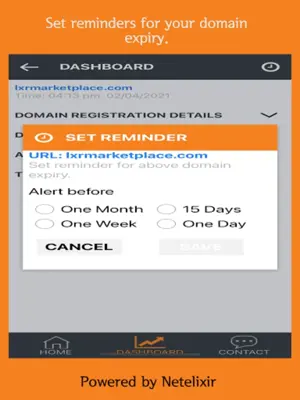 Domain Age Checker android App screenshot 2