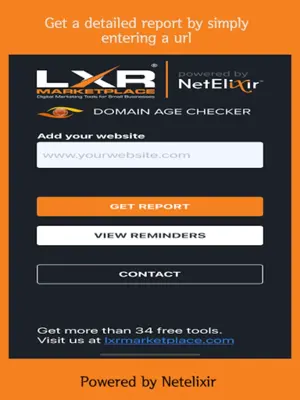 Domain Age Checker android App screenshot 5